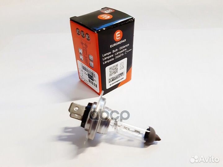 Лампа галогеновая 1616431480 eurorepar