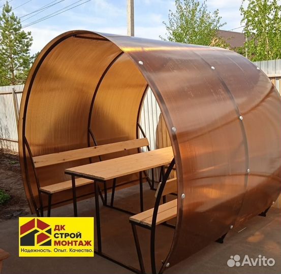 Беседка дачная Пион