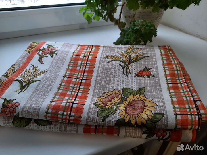 Шторы х/б на кухню