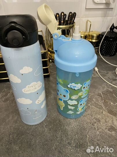 Термос детский и бутылка