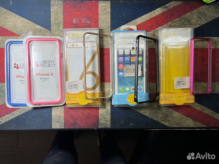 Накладки силиконовые для iPhone 6 и 6 plus