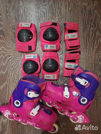 Детские ролики и защита