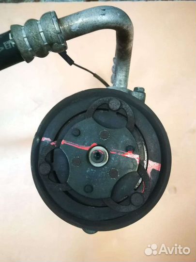 Компрессор кондиционера Suzuki Alto K6A