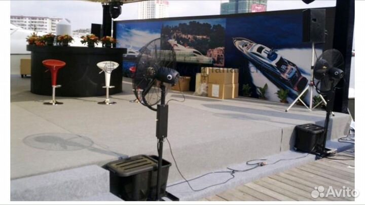 Вентилятор с распылением воды с пультом ZW10W-26ST