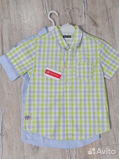 Новая рубашка Original Marines на 128 см