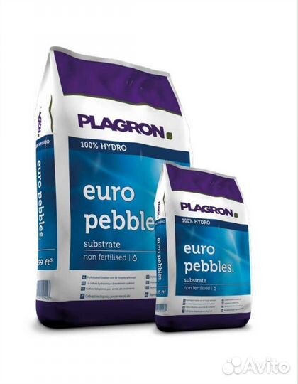 Plagron Euro Pebbles, керамзит