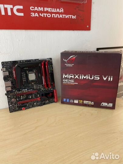 Комплект asus Z97 + i7 4790K + 16GB