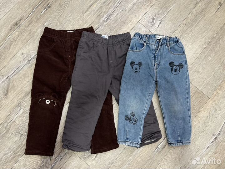 Джинсы утепленные 92-98