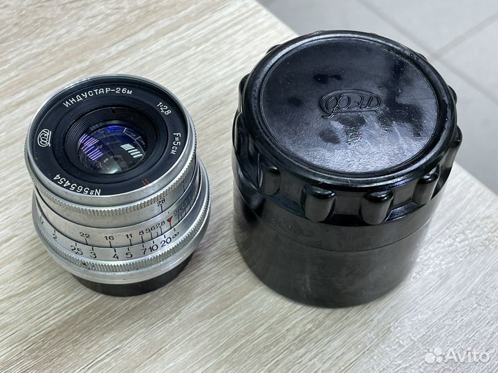 Фотообьектив Индустар-26м 1:2.8 F5cm
