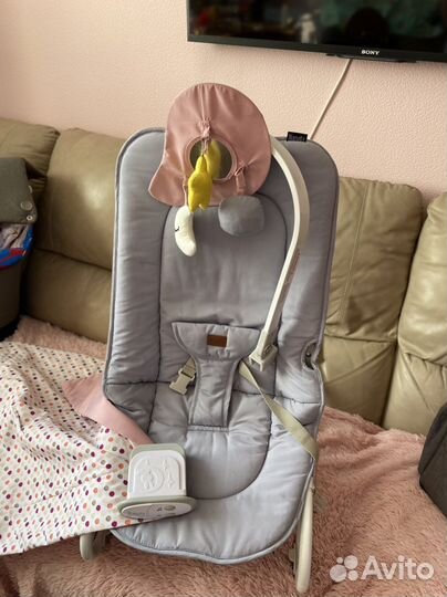 Шезлонг nuovita для новорожденных мобиль бу