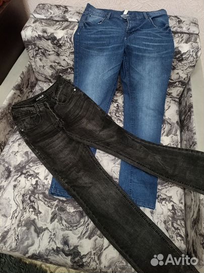 Джинсы подростковые