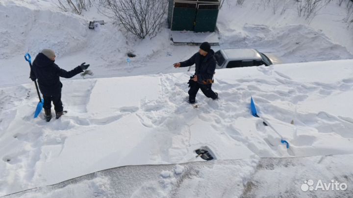 Уборка снега вручную,механизированно