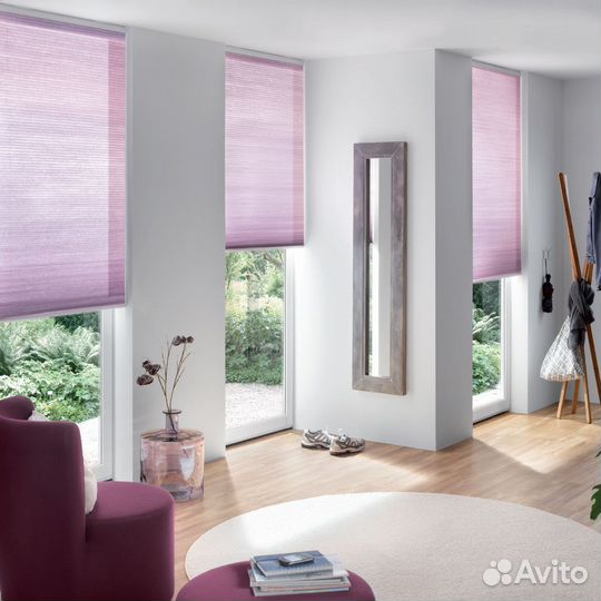 Плиссе и гофре шторы моторзированные