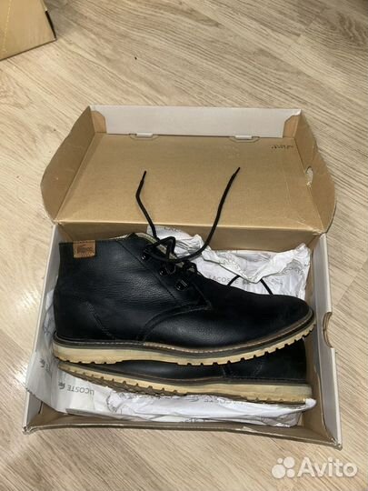 Ботинки Lacoste мужские демисезонные 42 размер