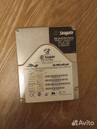 Ретро Seagate medalist ide