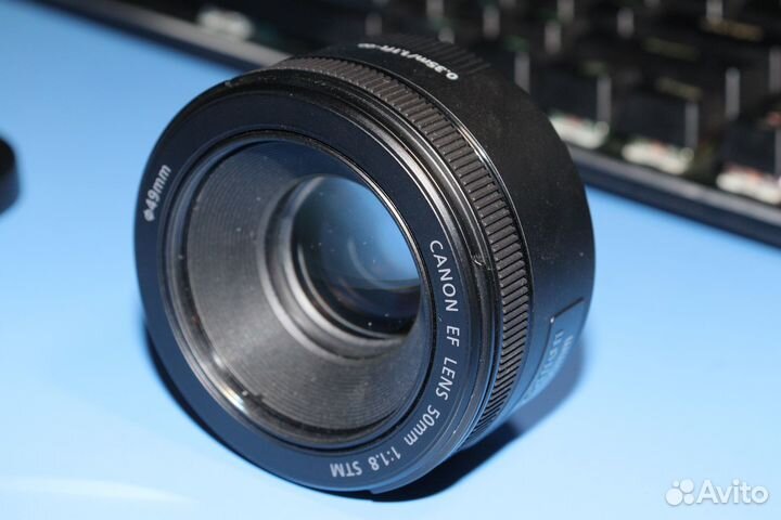 Объектив canon ef 50mm f 1 8 stm с блендой