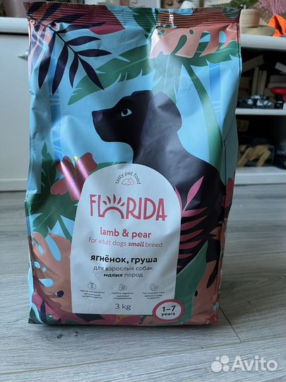Florida корм для собак 3кг