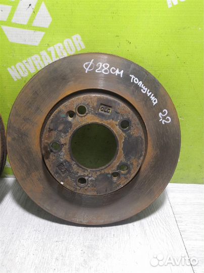 Диск тормозной передний вентилируемый Хендай i30