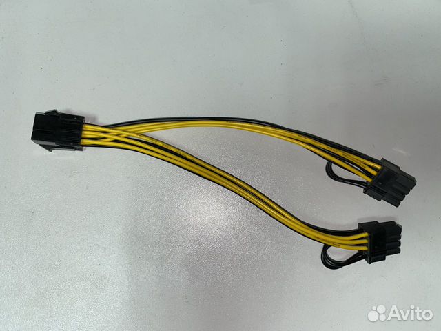 Разветвитель 6 pin PCI-e на 2 x 6+2 pin
