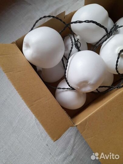 Гирлянда шары из Икеи новая