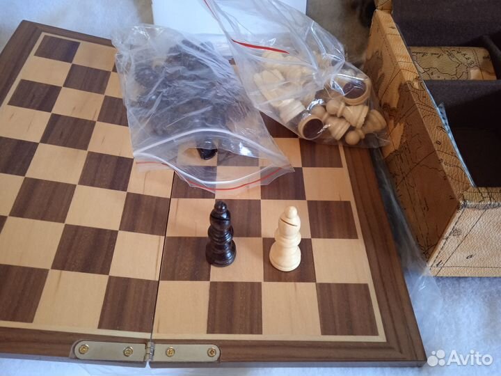 Игровой набор 6 в 1 в сундуке