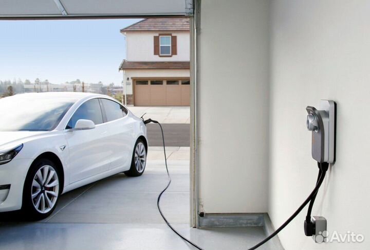 Монтаж зарядной станции для электомобиля