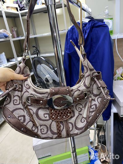 Винтажная сумка guess