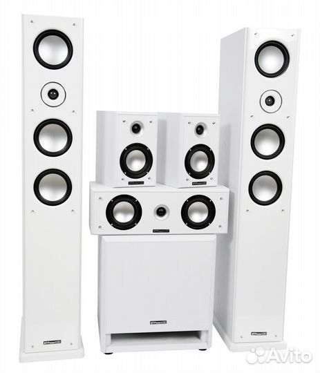 Комплект акустики MT-Power Elegance-2 white set 5