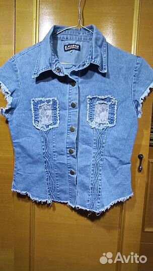 Джинсовая одежда бу в отличном состоянии