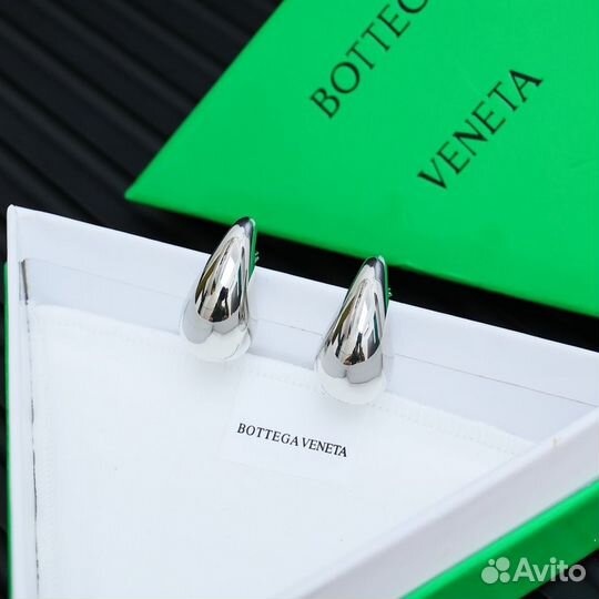 Bottega veneta серьги капли