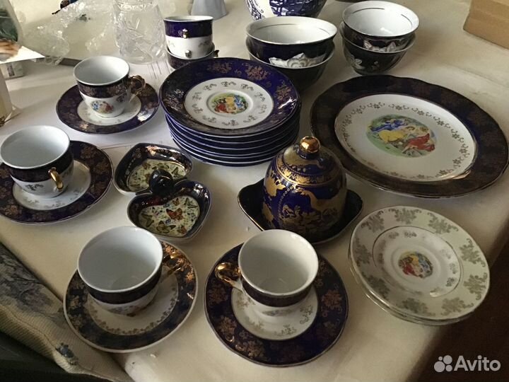 Фарфор, кобальт, Чехословакия