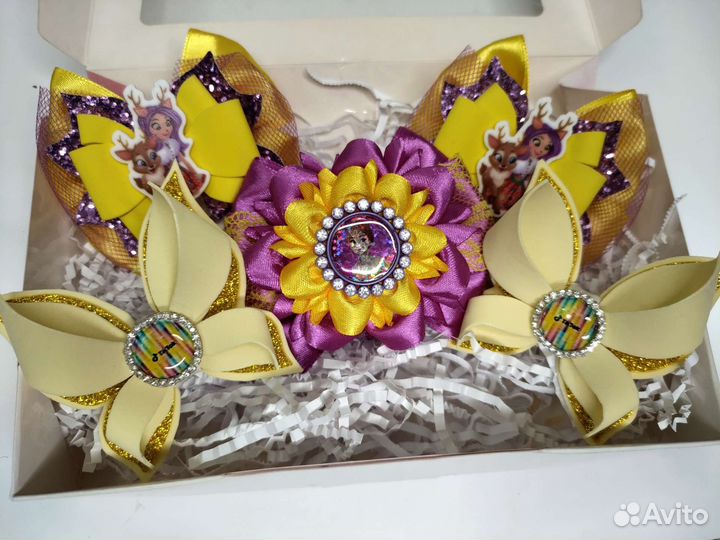 Набор бантиков ручной работы