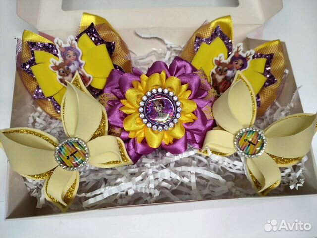 Набор бантиков ручной работы