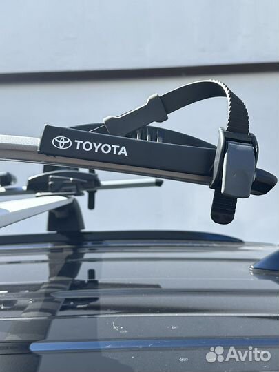 Поперечные рейлинги toyota rav4 и велобагажники