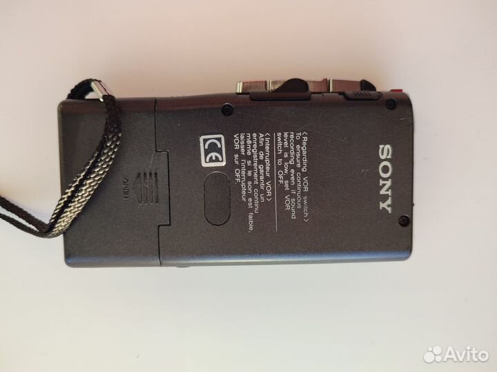 Кассетный диктофон Sony