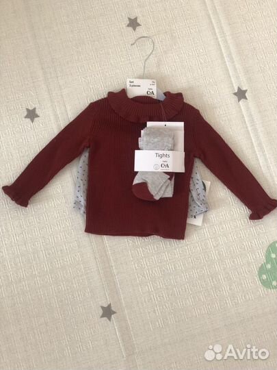 Водолазка+шорты+колготки для девочки