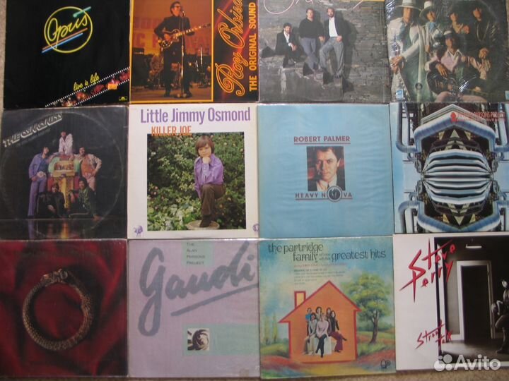 Виниловые пластинки-рок M-N-O-P