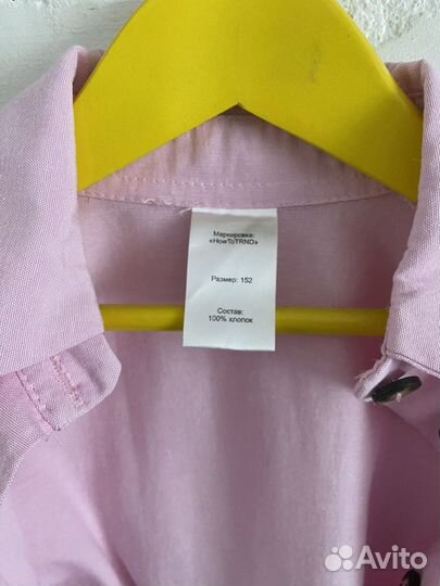 Костюм хлопок летний для девочки, р.146-152