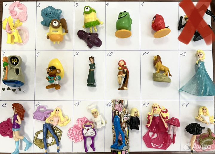 Игрушки из киндера