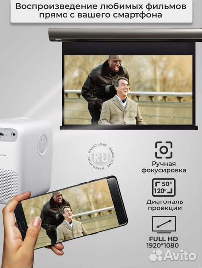 Проектор xiaomi wanbo t2 max