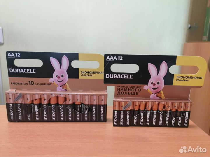 Батарейки пальчиковые, мизинчиковые