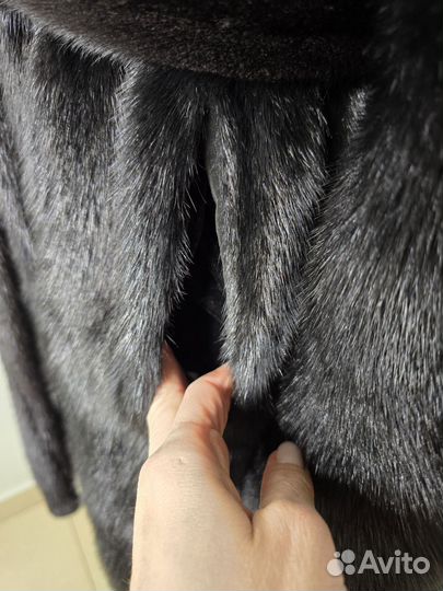 Шуба норковая 44'46 длина 100 см