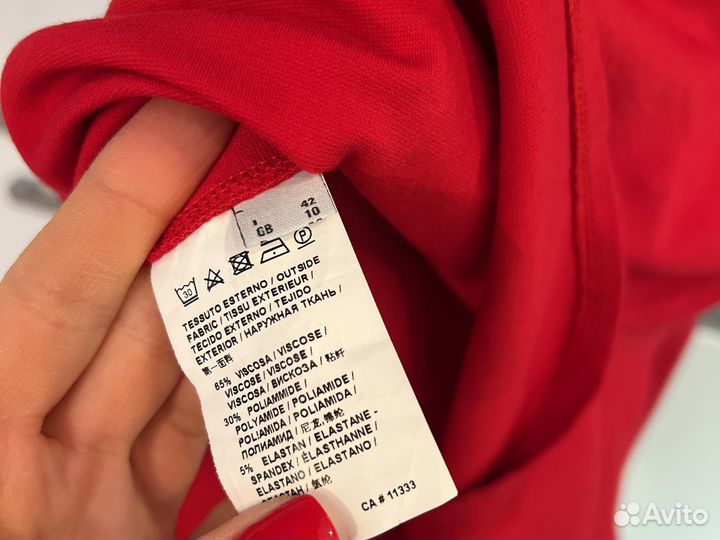 Платье Pinko красное