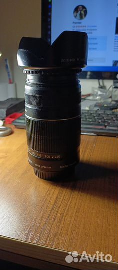 Объектив canon ef s 55 250mm