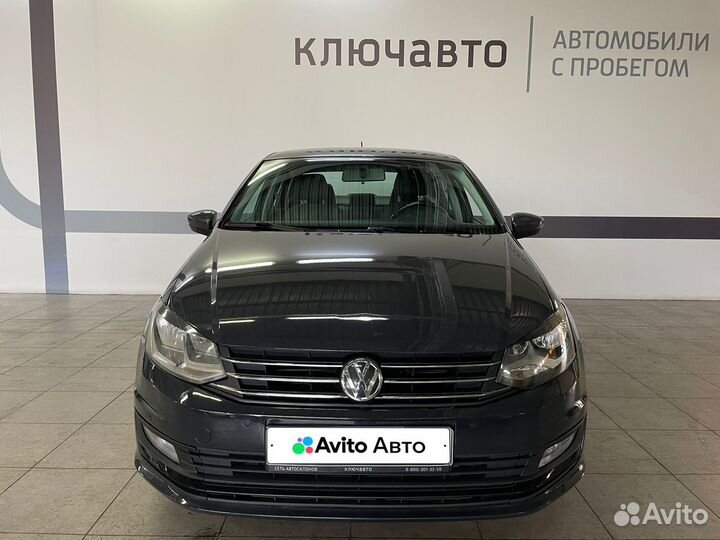 Volkswagen Polo 1.6 AT, 2018, 125 000 км