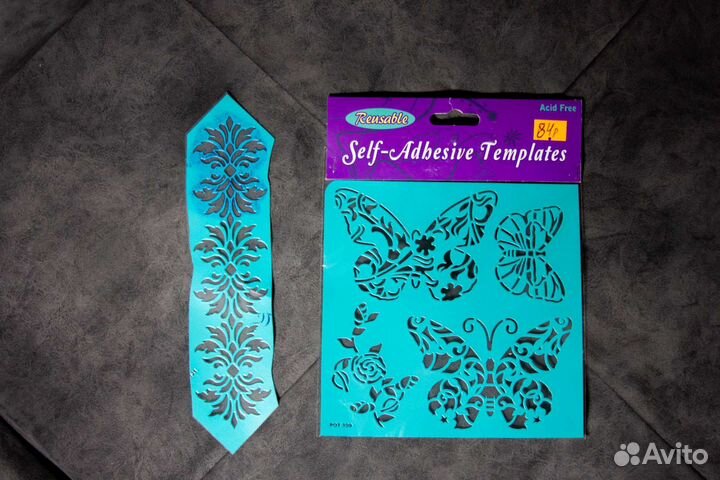 Трафарет на клеевой основе