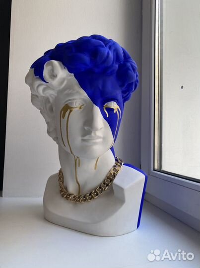 Голова Давида дизайнерская (заказ 1-2 дня)