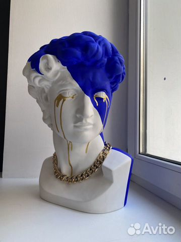 Голова Давида дизайнерская (заказ 1-2 дня)