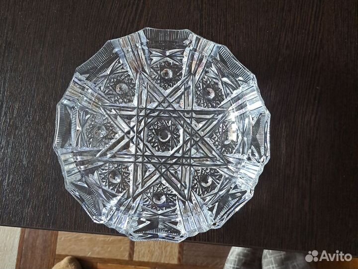 Хрустальная пепельница