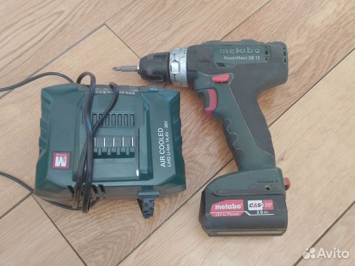 Шуруповерт metabo powermaxx SB12